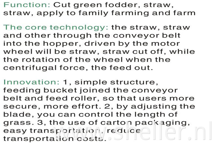 Multifunction Mini Grass Chaff Hay Cutter Farm Machine Price